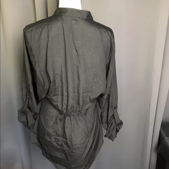 LOVE SQUARED WOMEN BUTTON-UP Shirt SIZE Medium_488 - Picture 2 of 4